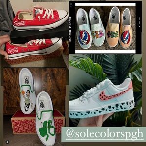 Custom Hand Painted Shoes